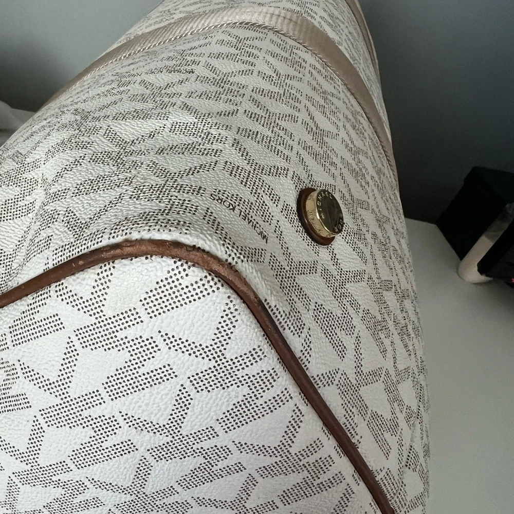 Michael Kors weekender travel duffle bag
